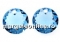 Swarovski, pandantiv chaton, aquamarine, 14mm - x1