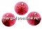 Swarovski, rivoli pendant, scarlet silver patina, 8mm - x4