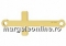 Inel cu cristal 12mm, argint 925 placat cu aur, interior 18.7mm   - x1