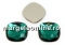 Swarovski, cabochon cushion, aquamarine, 7mm - x2