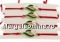 Bratara martisor, cheia sol cu cristale, 26x10mm - x4