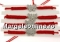 Bratara martisor, cheia sol cu cristale, 26x10mm - x4