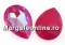 Swarovski, rivoli cabochon, royal blue delite, 30x20mm - x1