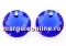 Swarovski, pandantiv chaton, majestic blue, 14mm - x1