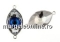 Baza link placat cu aur pt Swarovski 4775 de 18mm - x1