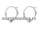 Earring findings, 925 silver, 30mm - x1pair