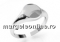 Baza inel pt Swarovski rivoli 8mm si perla 10mm ,ag 925 - x1