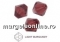 Preciosa, margele bicone, burgundy, 6mm - x20