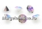 Preciosa chaton, light rose, 7mm - x4