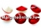 Ideal crystals, rivoli, ruby, 10mm - x4