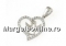 Pandantiv inima ingeras cu cristale Swarovski, ag 925 rodiat, 21mm  - x1