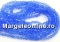 Crystal bead string, faceted biconical, air blue opal, 4mm