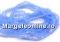 Crystal bead string, faceted biconical, blue sapphire, 4mm