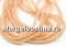 Crystal bead string, faceted rounds, vintage rose, 3.5x2.5mm