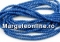 Crystal bead string, faceted rounds, navy blue II, 3x2mm