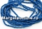 Crystal bead string, faceted rounds, navy blue I, 3x2mm