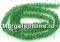 Crystal bead string, diamond cut, crystal, 6mm