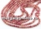Lace Agate beads, round faceted, red, 4mm