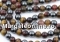 Mixed Tiger Eye and Hematite Beads, Round, 10.5mm