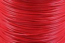 Snur matase cerata, rosu India, 1mm - 5m
