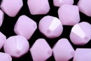 Swarovski, margele bicone, rose alabaster, 5mm - x10