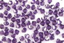 Swarovski, margele bicone, purple velvet, 4mm - x20