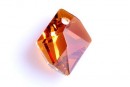 Swarovski, cosmic diamond pendant, copper, 14mm - x1