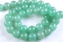 Margele aventurin verde, Green aventurine, rotund, 8mm