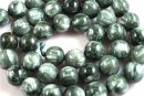 Seraphinite, round, 10.5mm