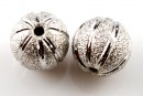 Margele decor, argint 925 placat cu rodiu, 9mm - x1