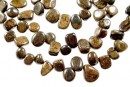 Margele bronzit, nugget, 12-14mm