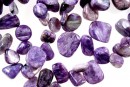 Margele charoite, nugget, 12-14mm
