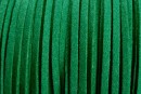 Snur faux suede, verde crud, 3mm - x5m