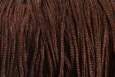 Snur matase pentru bratari, maro ciocolata, 1mm - x30m
