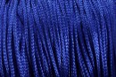 Snur matase pentru bratari, albastru cobalt, 1mm - x30m