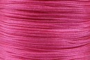 Snur matase pentru bratari, roz vintage intens, 0.8mm - x5m