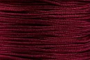 Snur matase pentru bratari, grena royal, 0.8mm - x5m