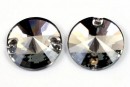 Swarovski, link, black diamond, 10mm - x2