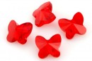 Swarovski, butterfly bead, light siam, 8mm - x2