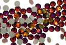 Swarovski, rhinestone ss10, volcano, 2.6mm - x20