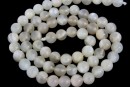 Natural moonstone, translucent, round, 6.5mm