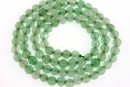 Green aventurine, faceted round, 4.5mm