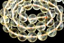 Margele citrin light natural, rotund, 10mm