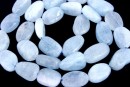 Margele acvamarin, neregulat, 14-16mm