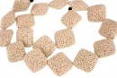 Lava, sand, square, 23.5x23.5mm