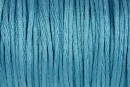 Snur satin, turcoaz, 2mm - 5m
