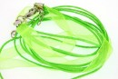 Snur pret-a-porter verde neon - x3