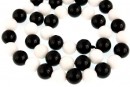 Black-white agate, round, 8mm
