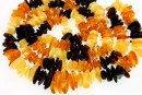 Baltic amber, necklace chips, 8-14mm