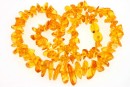 Baltic amber, necklace free form, 10-16mm